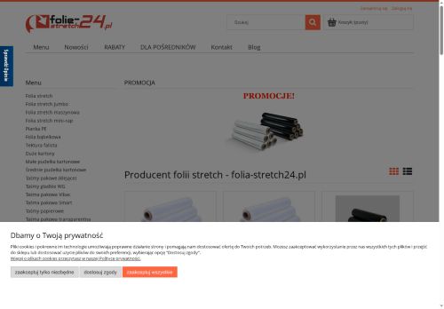 Obiegała Adam Firma Handlowo Usługowa „MEGAN” Handel Opakowaniami’